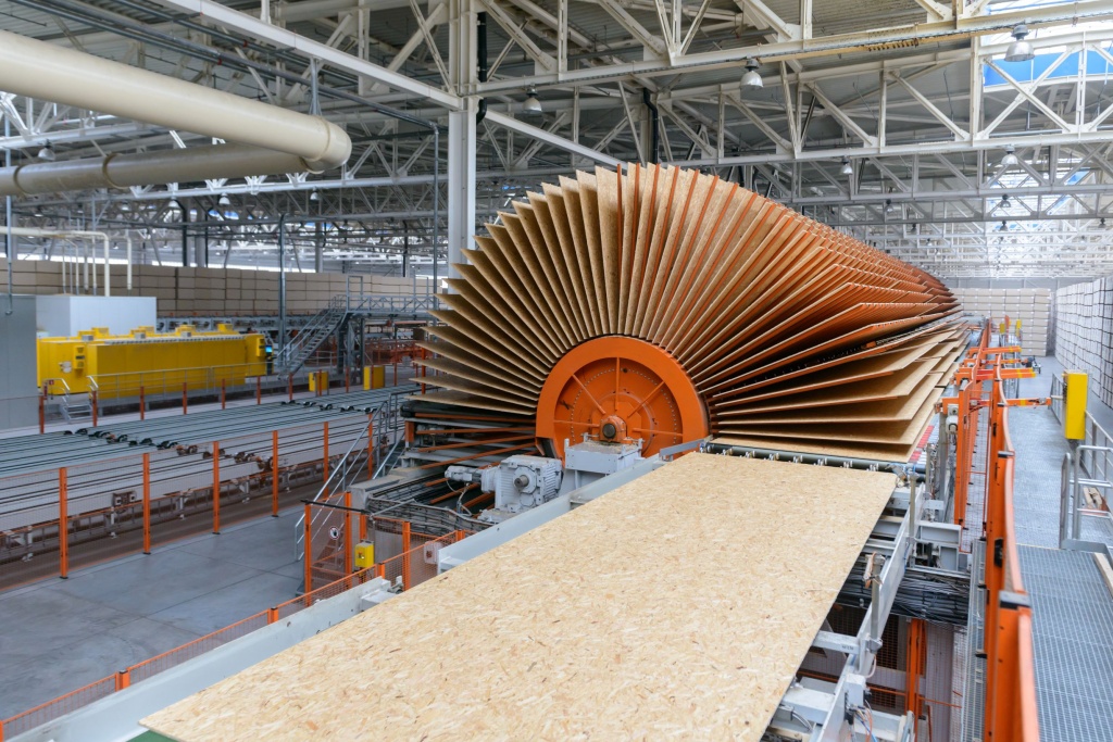 کارخانه تولید osb در روسیه