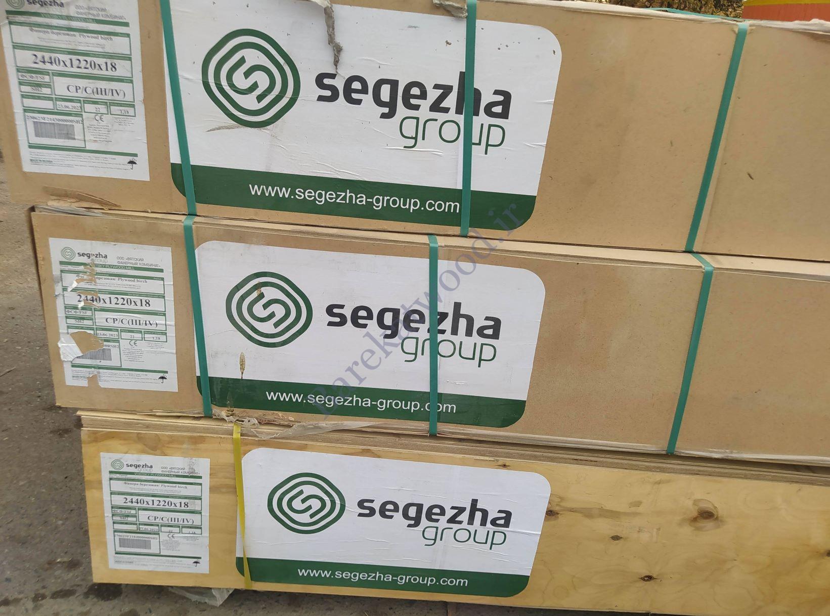 پلای وود 18 میل سگجا sgezh segezha s'Ch \پلای وود چندلایی سگژا